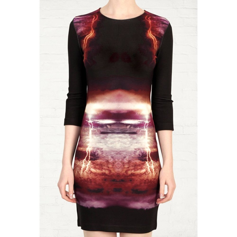 McQ Alexander McQueen - "Lightning Dress" - sz Small